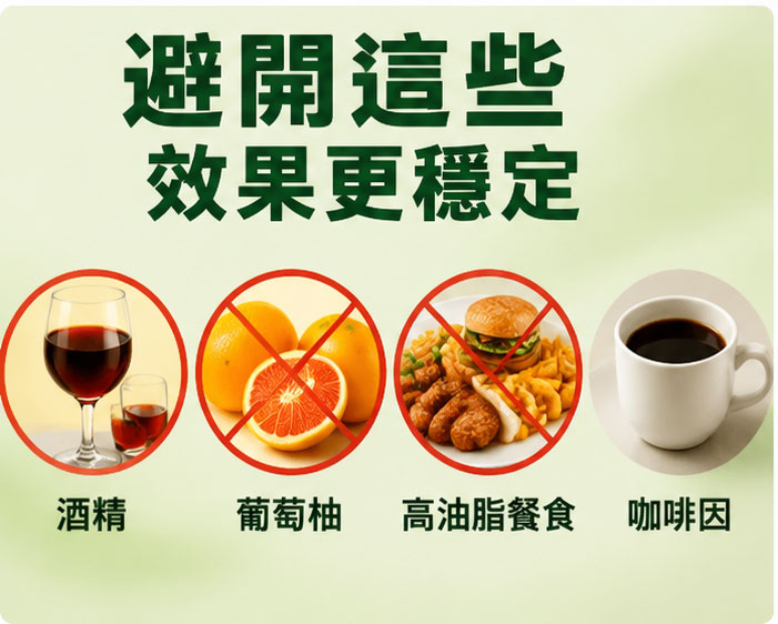 哪些食物或飲品會影響犀利士效果？