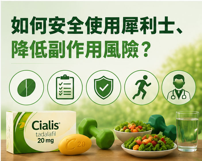 如何安全使用犀利士、降低副作用風險?✅ 如何安全使用犀利士、降低副作用風險?✅
