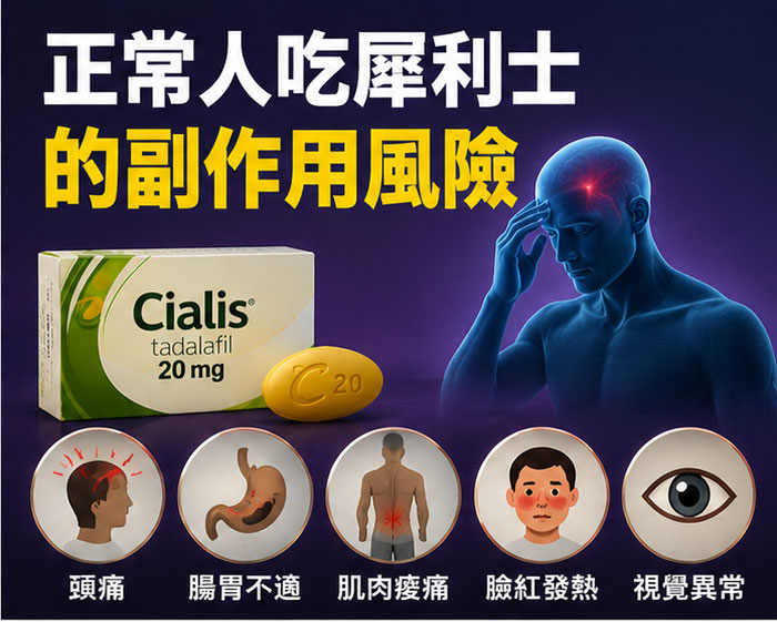 正常人吃犀利士會怎麼樣?生理層面的負面衝擊與副作用警訊 正常人吃犀利士會怎麼樣?生理層面的負面衝擊與副作用警訊