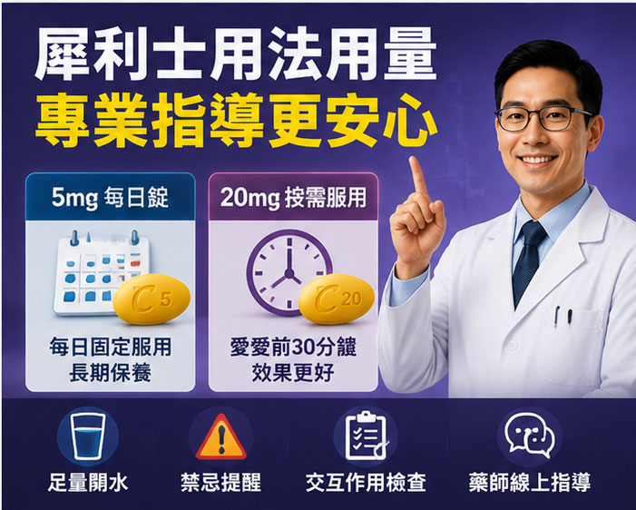 犀利士用法用量與專業線上指導,保證效果最大化 犀利士用法用量與專業線上指導,保證效果最大化