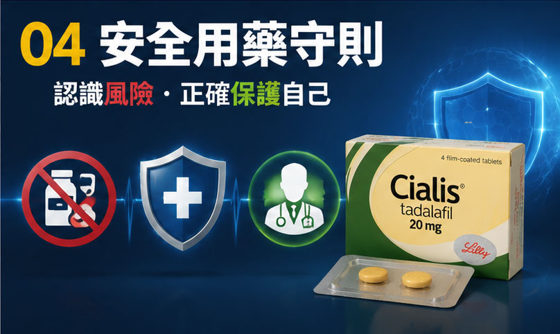 ⚠️ 藥師嚴正提醒：犀利士副作用、禁忌與安全評估
