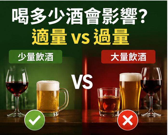 喝多少酒會影響?適量與過量的界線 喝多少酒會影響?適量與過量的界線