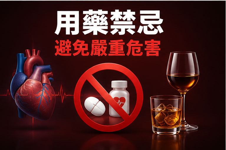 🚫 第三步：鐵一般的用藥禁忌！如何避免嚴重的生命危害？