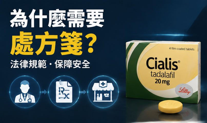🧐 為什麼丁丁藥局或其他實體藥局購買犀利士有門檻？處方箋的重要性